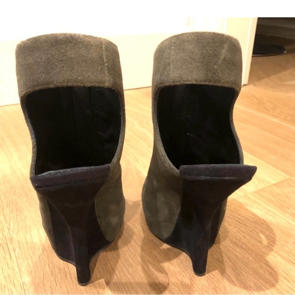 Giuseppe Zanotti green suede sandals - Picture 7 of 12